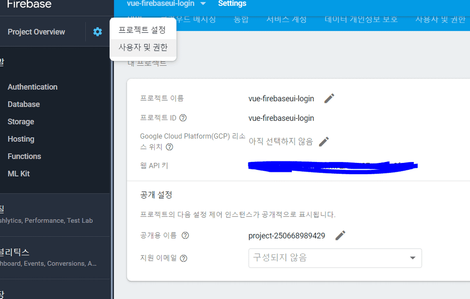 firebase-setting